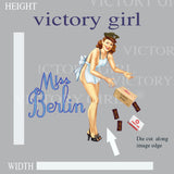 Miss Berlin Vinyl Decal Sticker