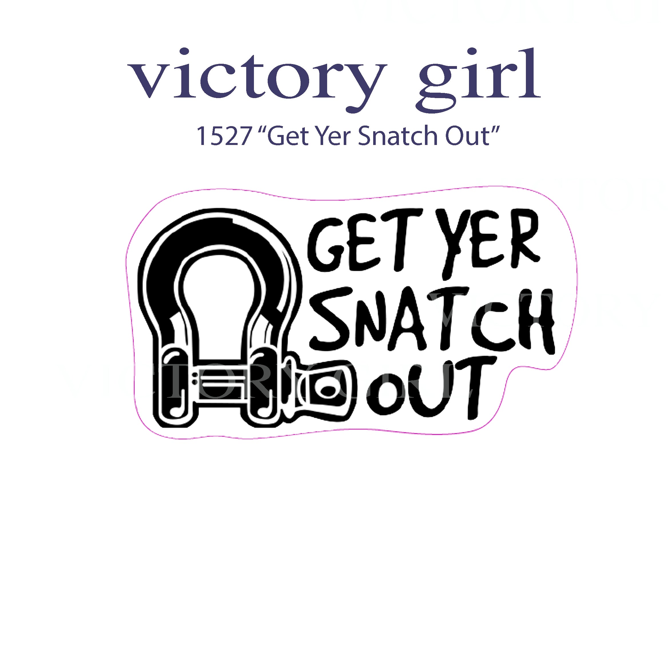 'Snatch Out' Vinyl Decal Sticker