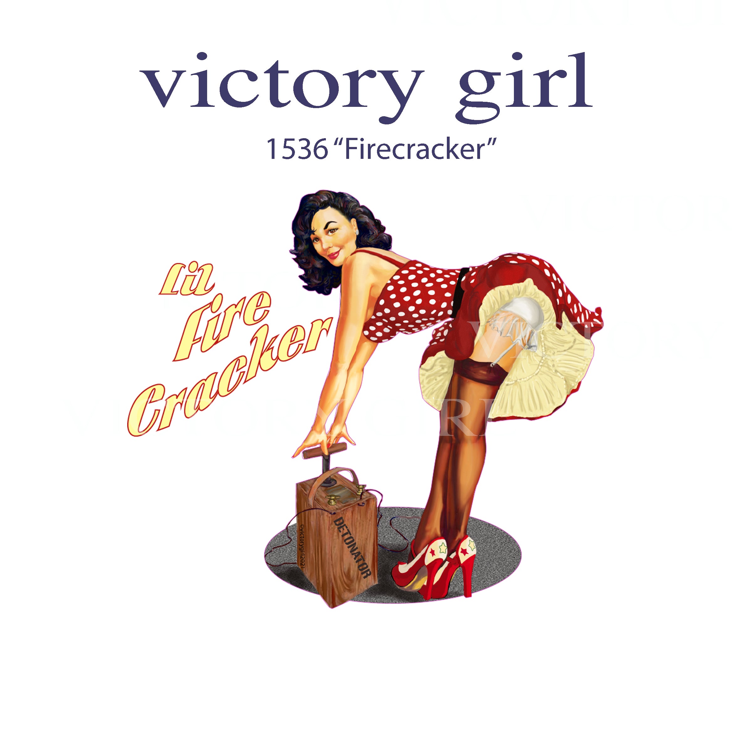 Lil Firecracker Vinyl Decal Sticker