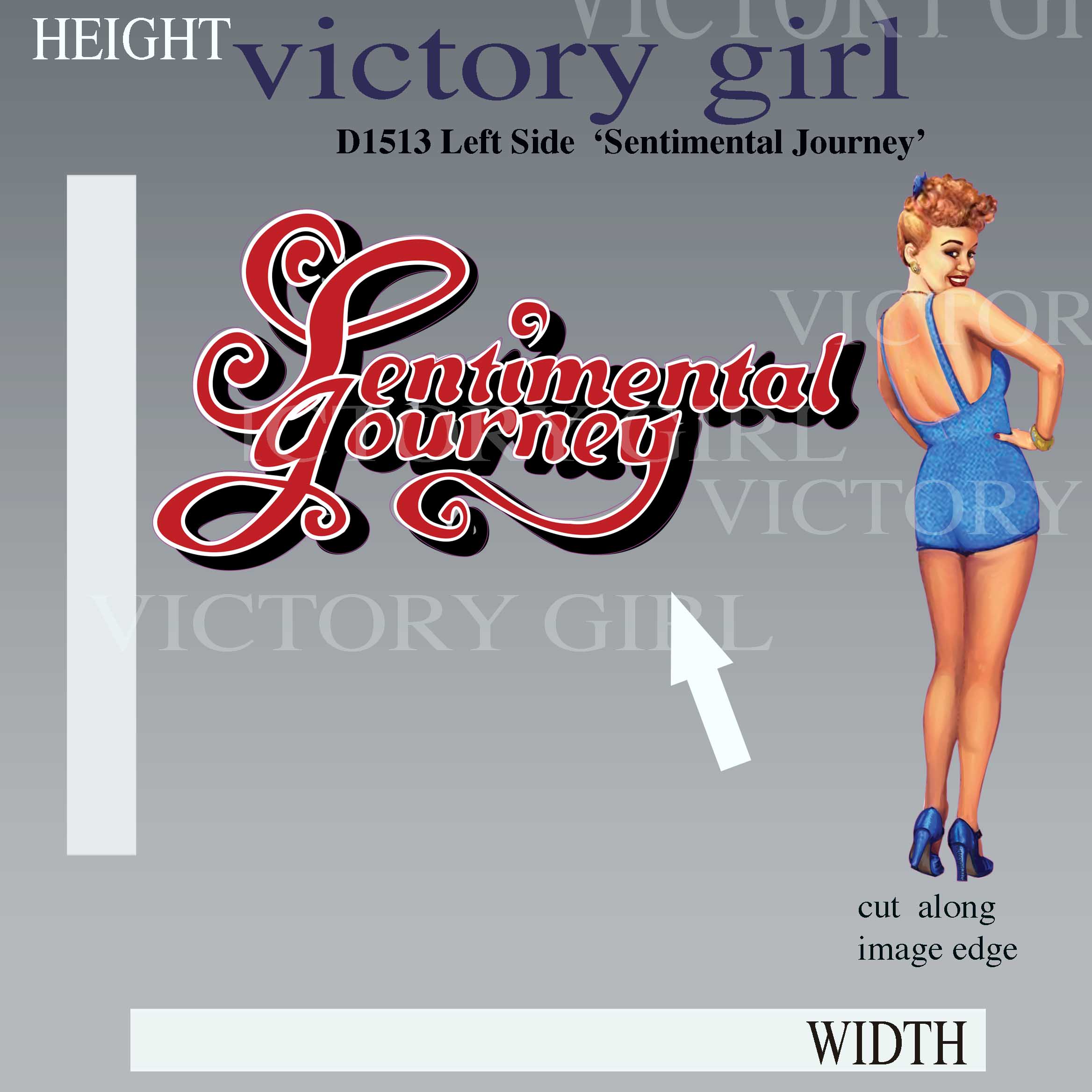 Sentimental Journey Vinyl Decal Sticker