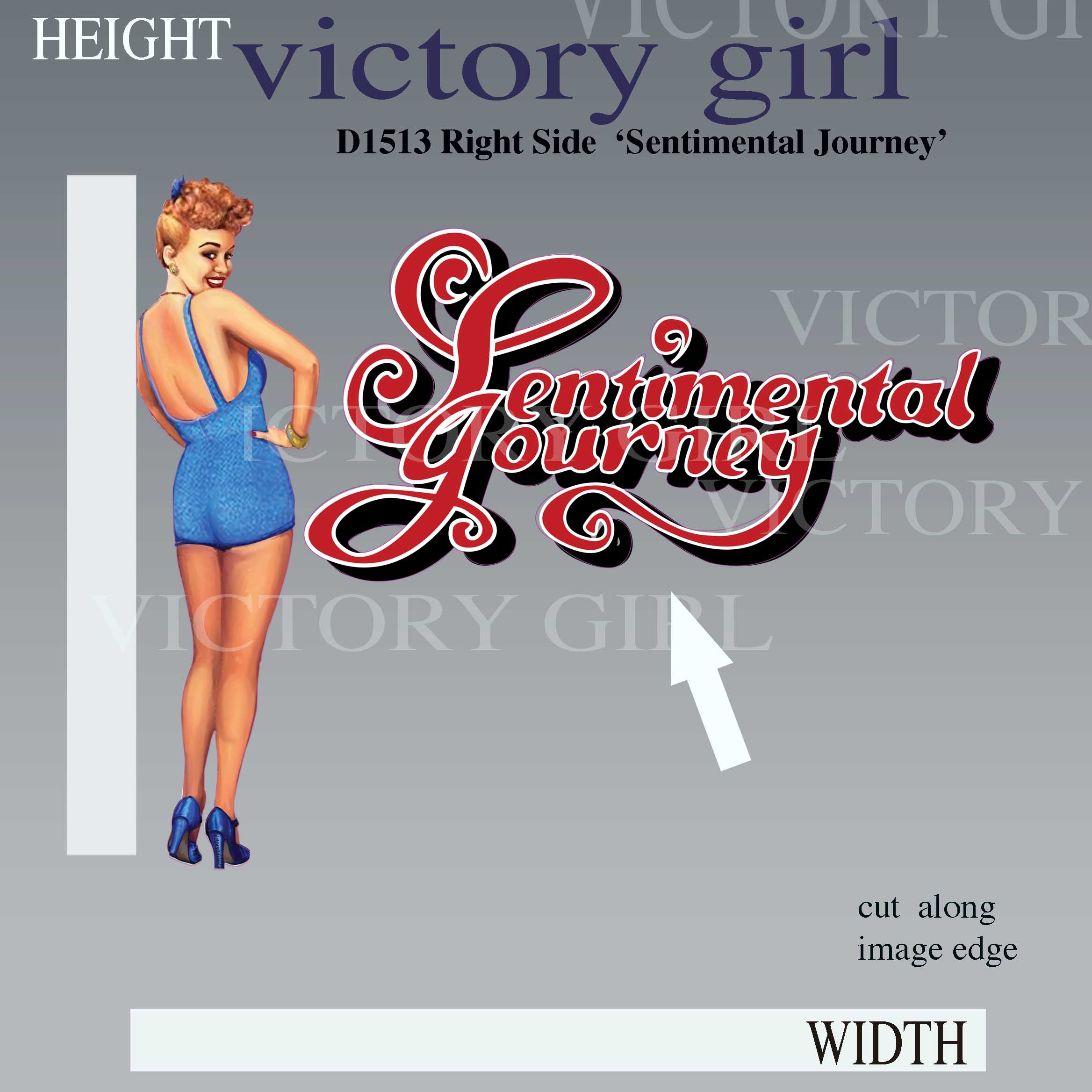 Sentimental Journey Vinyl Decal Sticker