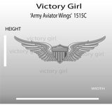 Army Aviator Wings Vinyl Decal Sticker